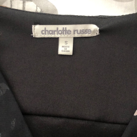 Charlotte Russe long-sleeve floral dress - Picture 5 of 5